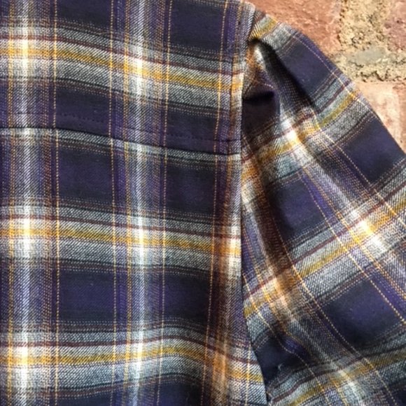 DKNY Plaid Pussy-Bow Dress - Picture 5 of 5